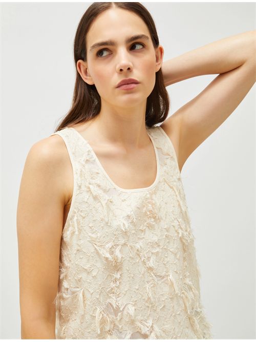 top woman ivory MARELLA | BRUNATE1060/001